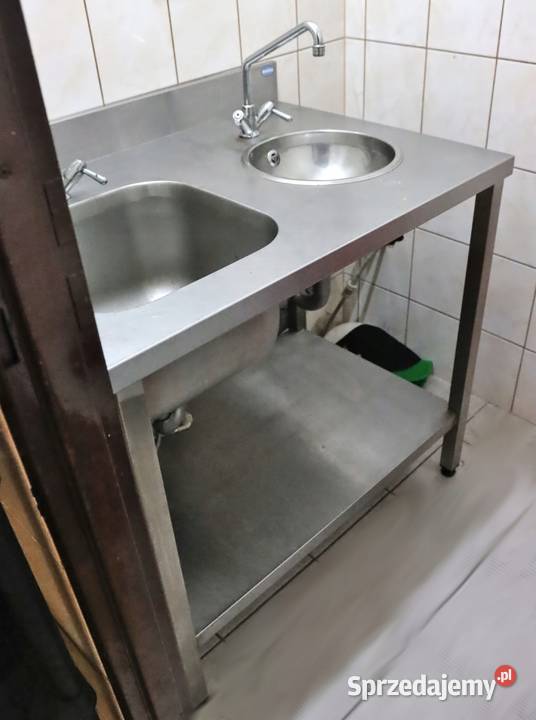 Zlew gastronomiczny podwójny baterie Góra sprzedam