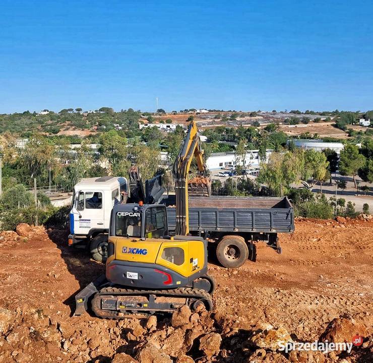 Koparka gąsienicowa XCMG XE80E 10 ton Tarnowskie Góry