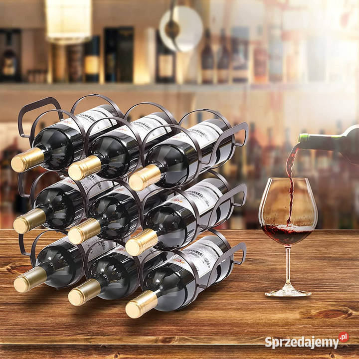 Stojak na wino APEXCHASER 9 butelek Warszawa