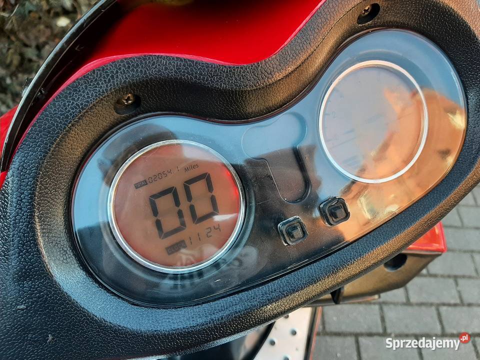 Zadbany duży skuter Kingway EL PASSO 50 4t 2009r Tuczno