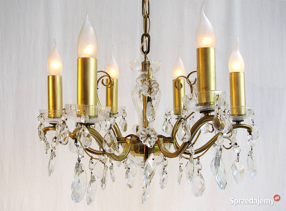 Żyrandol Kryształki Maria Teresa