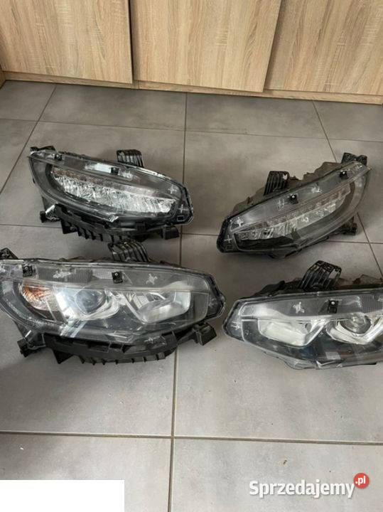 Honda Civic X reflektor soczewka 2017 lubelskie Kozubszczyzna