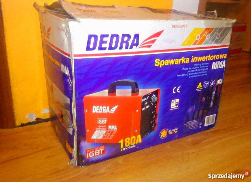 Spawarka inwertorowa desi199bt 180a DEDRA sprzedam
