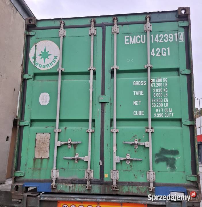Kontener magazynowy 40DC12 metrowy Używany Łódź sprzedam