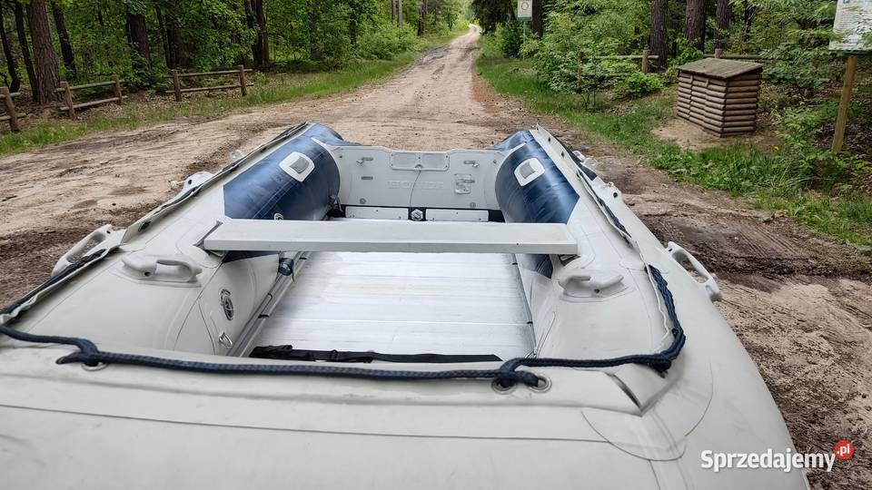 Zestaw Ponton Honwave Przyczepa Silnik Mława sprzedam