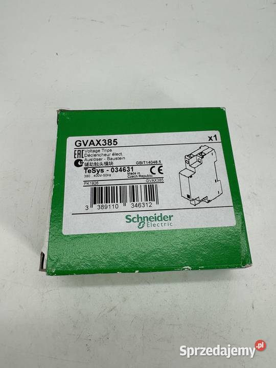 Schneider Electric GVAX385 Wyzwalacz napięciowy Warszawa
