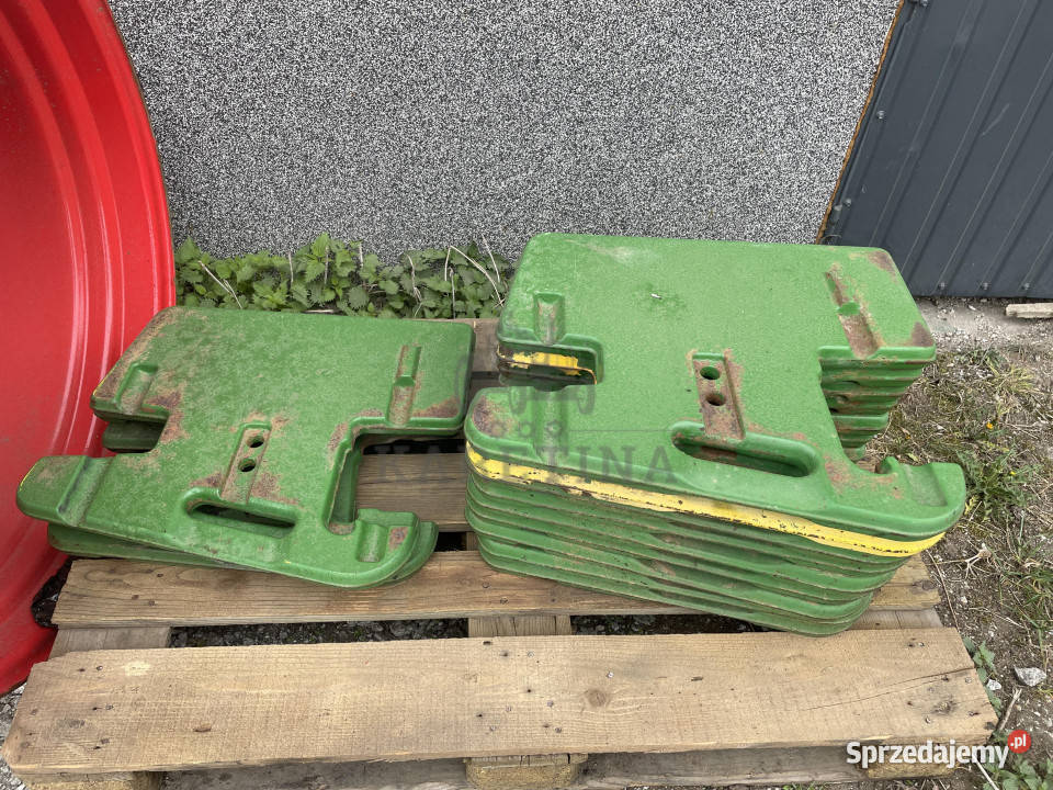 John Deere obciążniki walizkowe