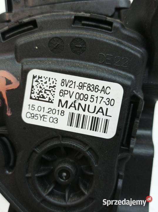 PEDAŁ POTENCJOMETR GAZU 6PV00951730 Ford Tourneo