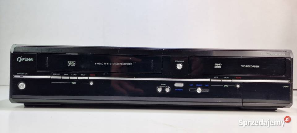 Video i DVD kombo Funai WD6D D4413DB Międzychód