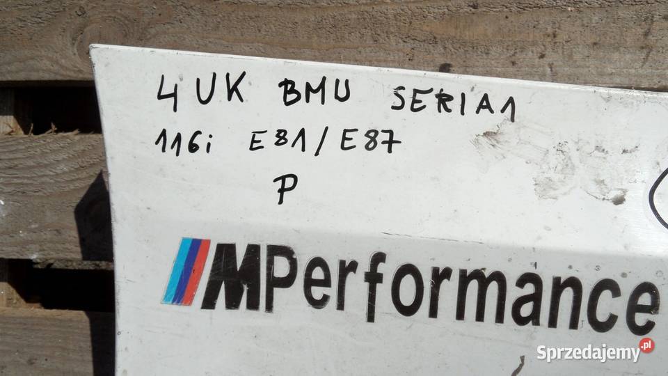 BMW E81 E87 LIFT 11r nakładka progu prawa sprzedam