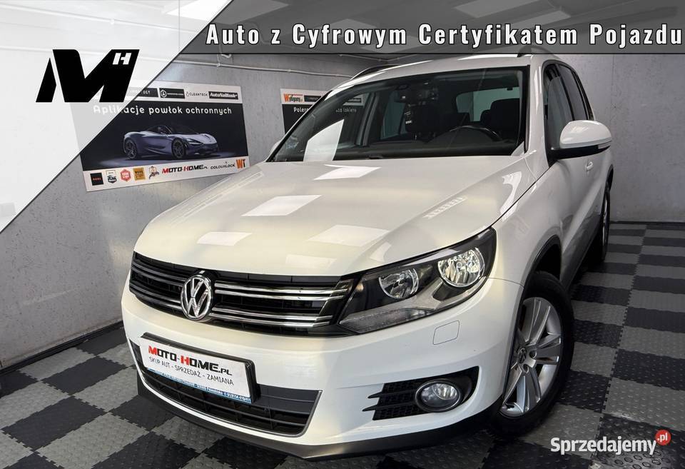 VW Tiguan LIFT 20 TDI 5L100 navi GWARANCJA podgrzewane fotele Poznań