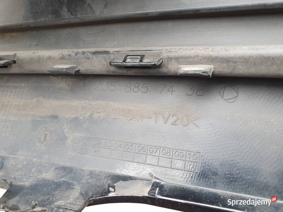 MERCEDES W205 AMG DYFUZOR SPOILER ZDERZAKA TYŁ Międzychód