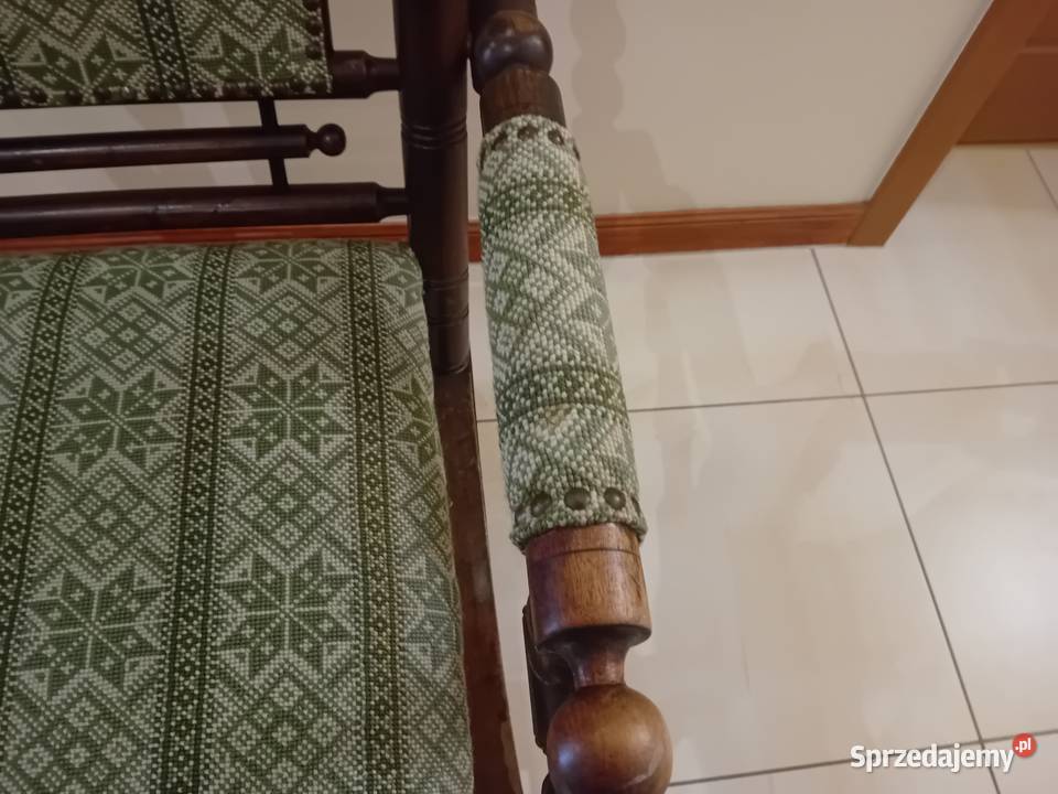 Fotel bujany Skandynawia okres lata 70 XX wiek Szczecin