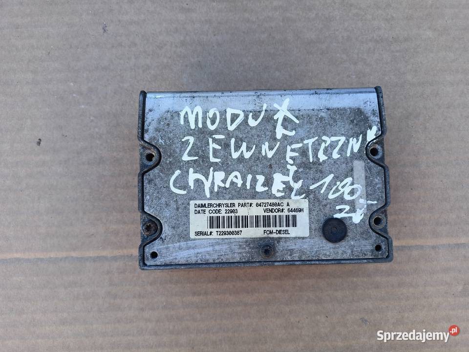 MODUŁ STERUJACY CHRYSLER osobowe Wyszków