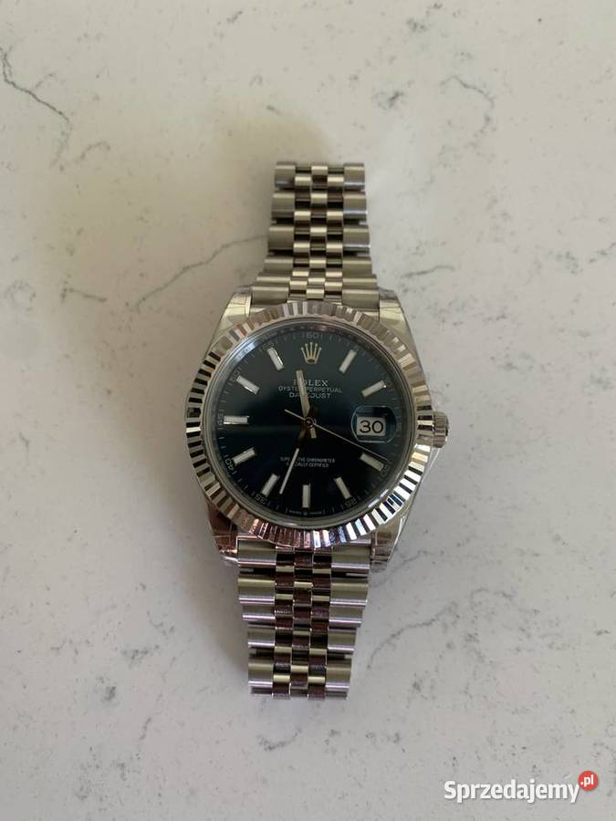 Rolex Datejust niebieski Męskie Warszawa sprzedam