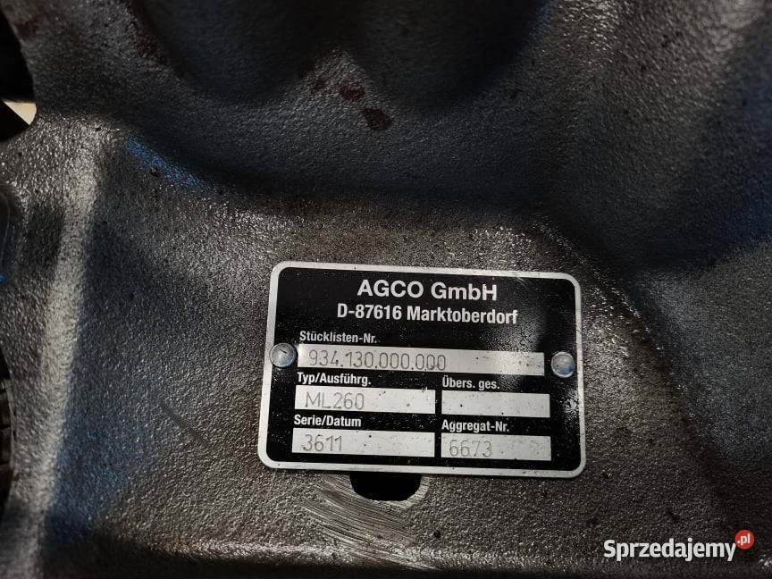 Vario ML260 Fendt 900 Naprawa Gwarancja Montaż Wilkowo