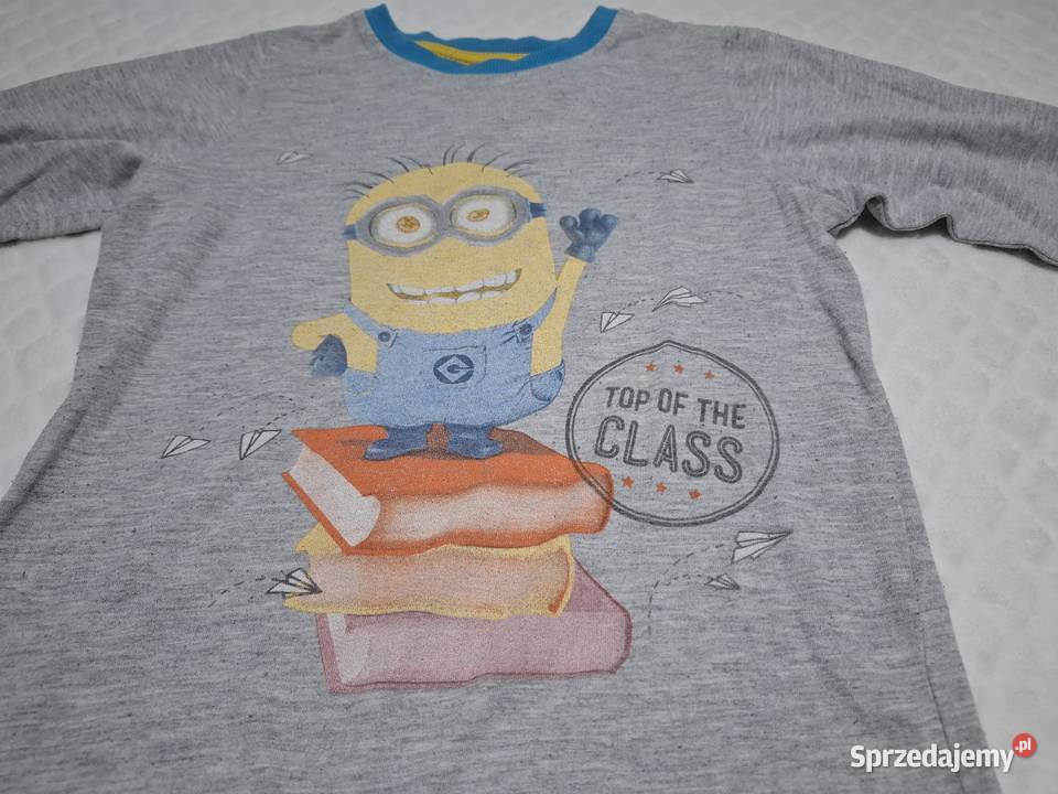 Koszulka długi rękaw szara Minionki LC Waikiki śląskie