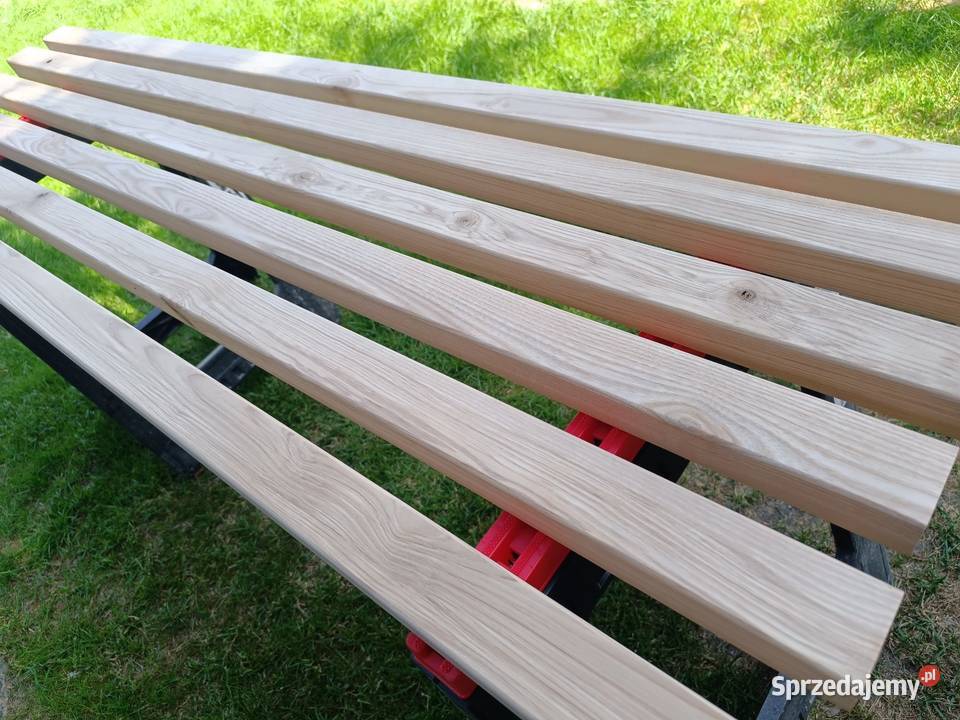 Deski ławkowe JESION 6x4 180 twarde piękny kolor małopolskie Miechów sprzedam