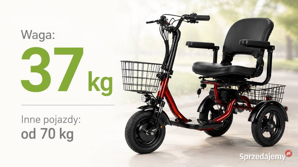 Skuter elektryczny wózek seniora i nie Wołomin