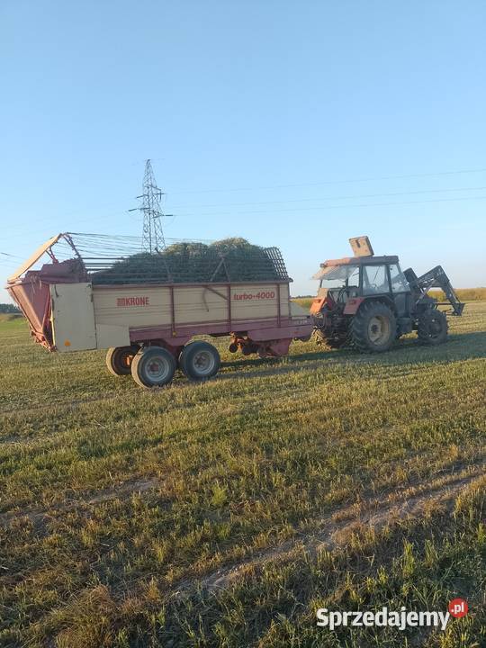 Przyczepa samozbierająca Krone podlaskie Klukowo