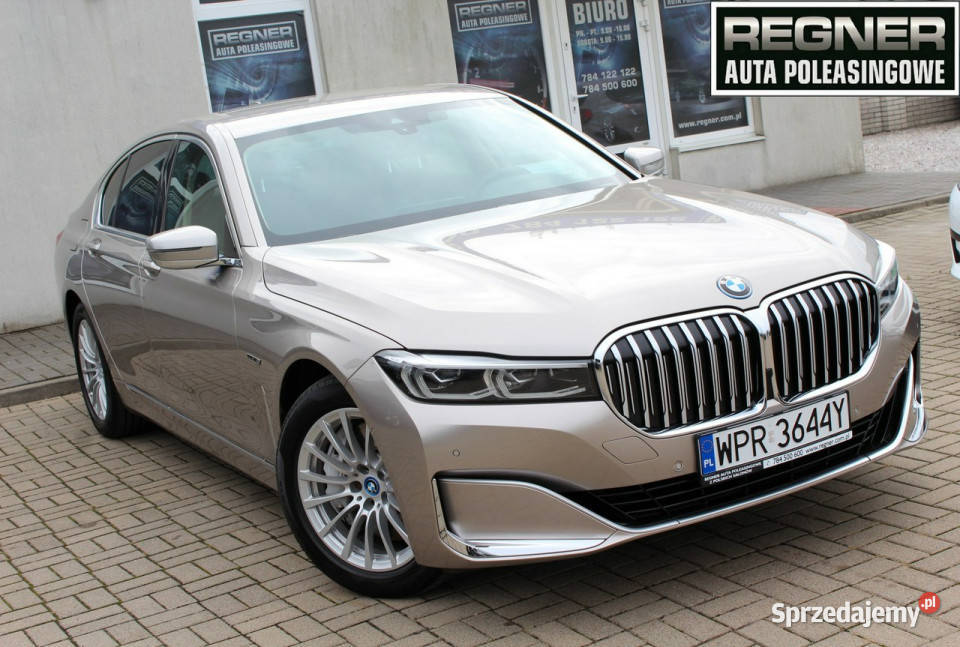 BMW 745 Salon FV23 Skóra Nawigacja Kamera HUD BMW
