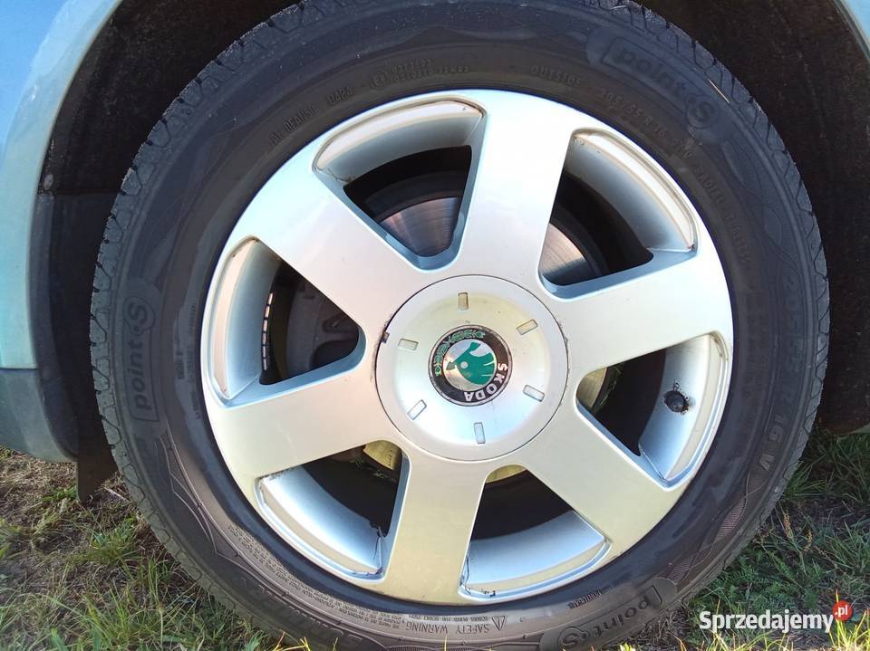 ALUFELGI 16 4x OPONY z 2024 roku 5x112 Samochodowe Wągrowiec