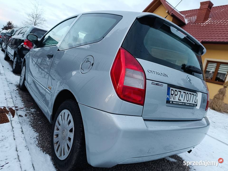 Citron C2 VTR 11i 61 151000 2008 z Niemiec Citroën Przeworsk