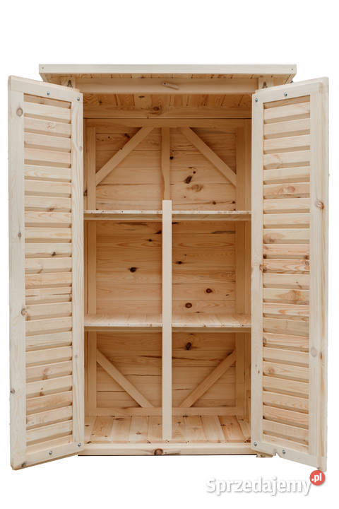 Szafa ogrodowa drewniana szafa drewniana na Pozostałe Kalety
