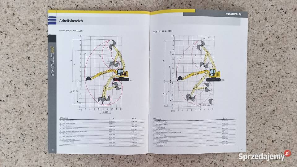 KOMATSU PC 138 Koparka gąsienicowa Prospekt Bytom sprzedam