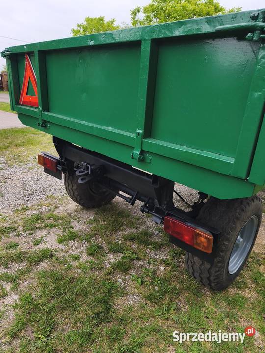 Przyczepa wywrotka Sanok D3543 kaczka rolnicza Tuszyn