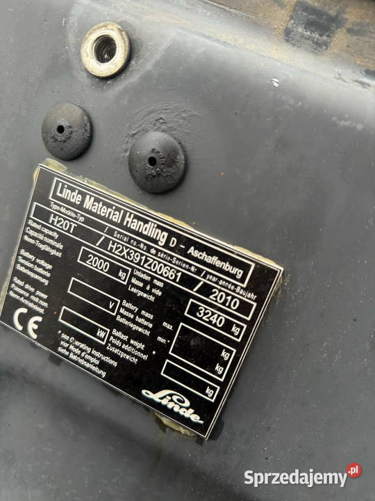 wózek widłowy LINDE H16T H20T Triplex 520m 560m łódzkie Działoszyn
