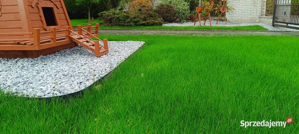 Zakładanie trawinka glebogryzarka przycinanie Kluczbork