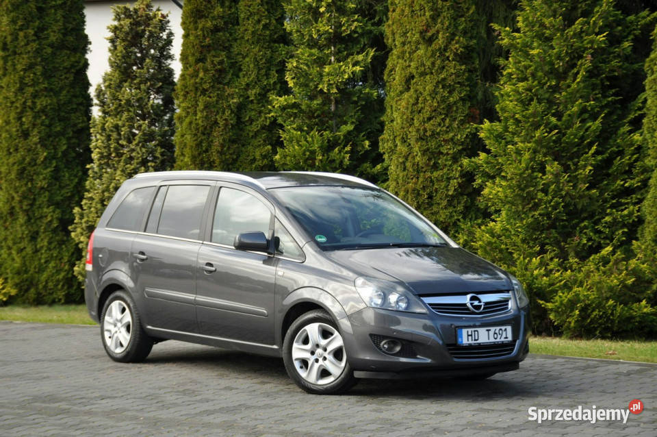Opel Zafira 18i140LiftKlimatronikGrzane benzyna Ostrów Mazowiecka sprzedam