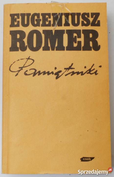 PAMIĘTNIKI ROMER EUGENIUSZ