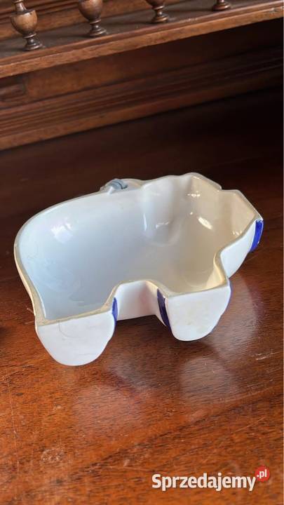 Świnka Porcelana Foremka Do powieszenia Antyki, Sztuka, Kolekcje pomorskie Gdańsk