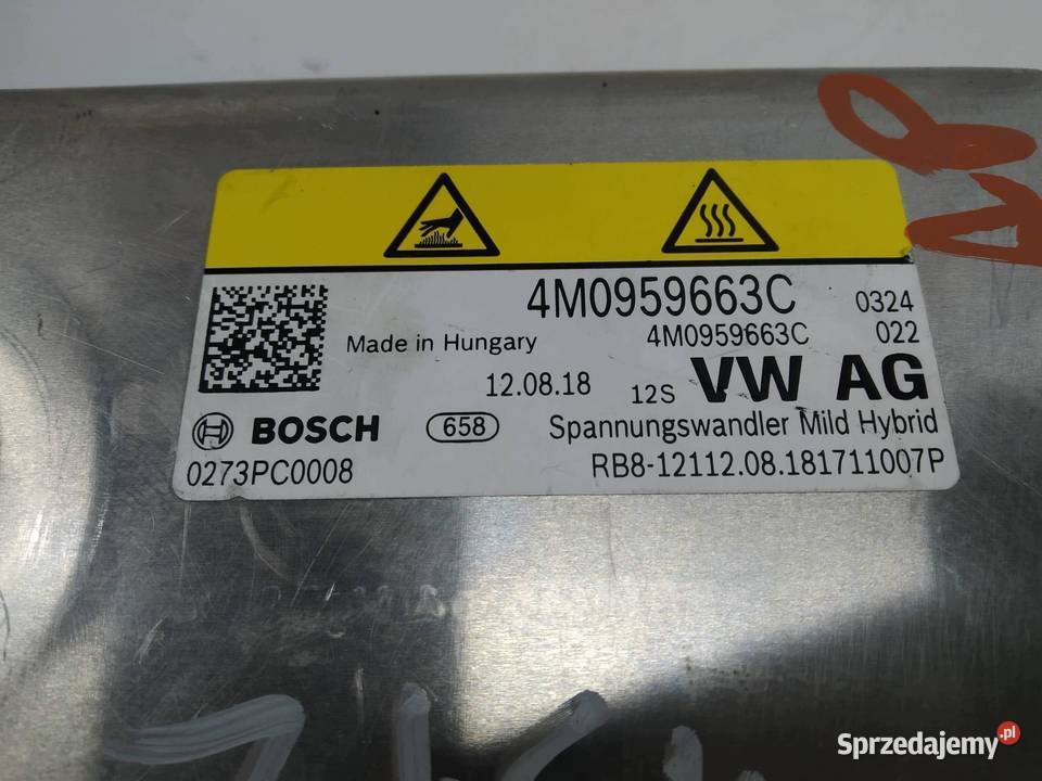 MODUŁ INVERTER PRZETWORNICA NAPIĘCIA 4M0959663C świętokrzyskie sprzedam
