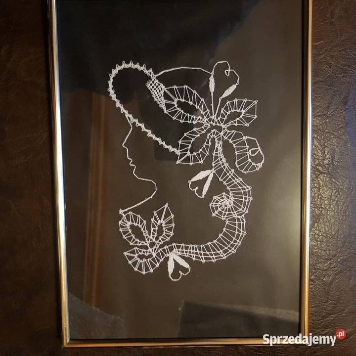 Arcydzieła wykonane metodą koronki klockowej Pozostałe opolskie Sarny Wielkie