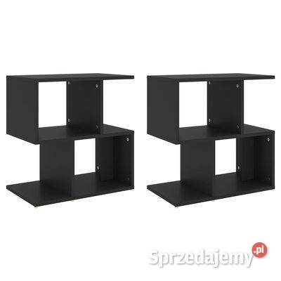 vidaXL Szafki nocne 2 czarne 50x30x515 806367 Warszawa