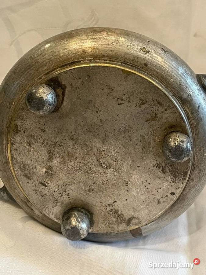 Posrebrzana cukiernica Kummer Warszawa Kraków