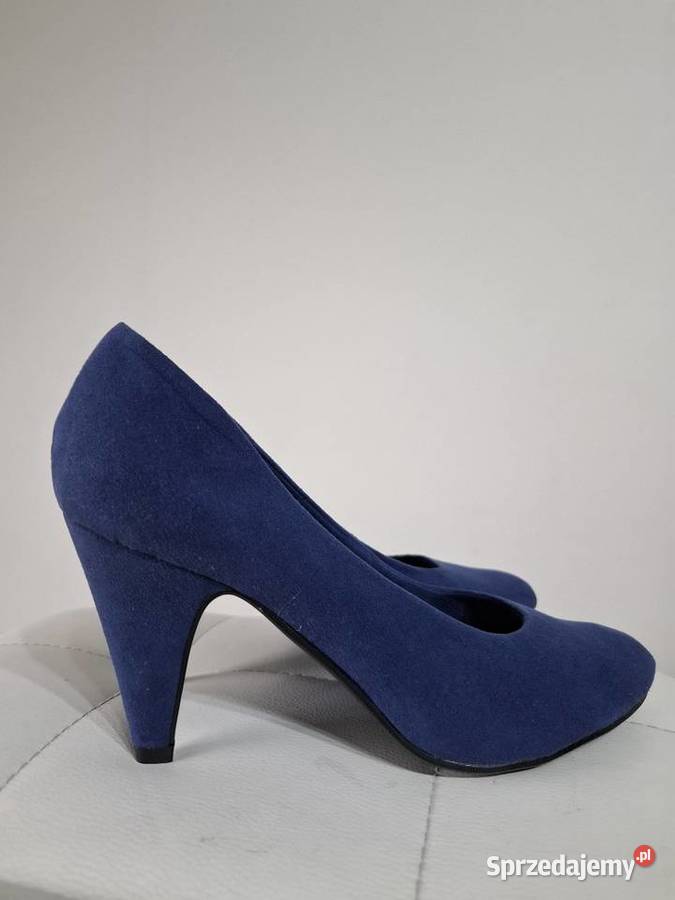Czółenka 37 Jennifer nowe niebieskie 24cm Kraków