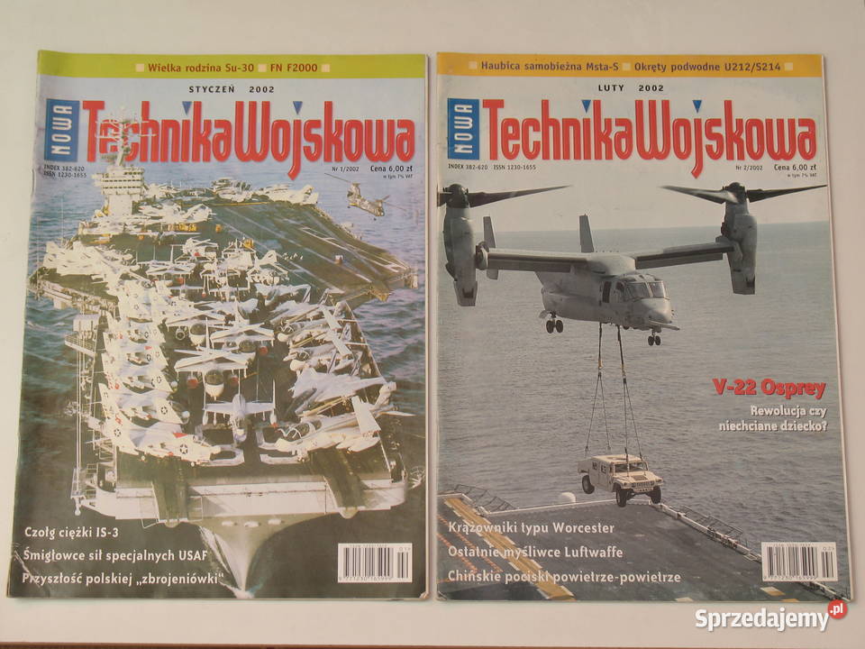 Technika Wojskowa 17 i 912 rocznik 2002 Wojsko i militaria małopolskie