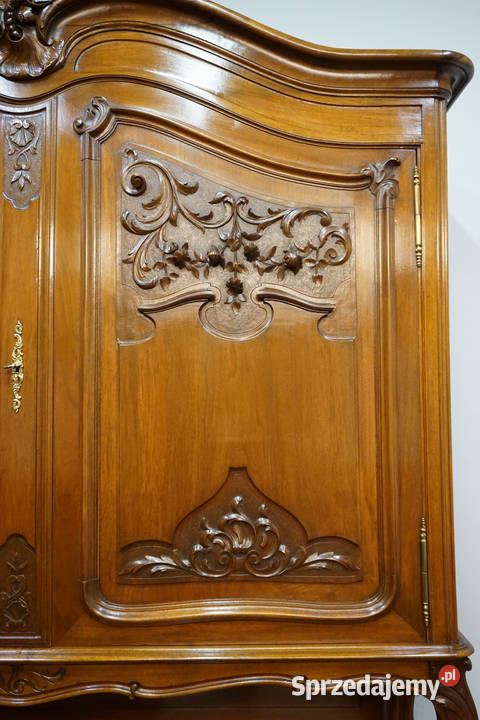 PAŁACOWY KREDENS LUDWIK ORZECH WYS 281 Niemcza sprzedam