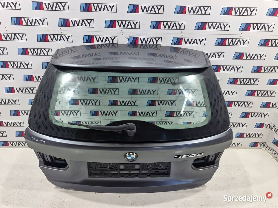 BMW 3 F31 KLAPA BAGAŻNIKA TYŁ TYLNA B39