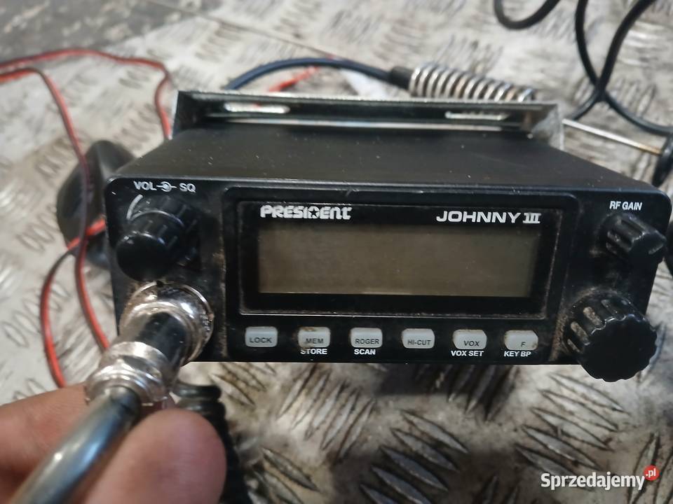 Radio CB President Jonny III Antena małopolskie sprzedam