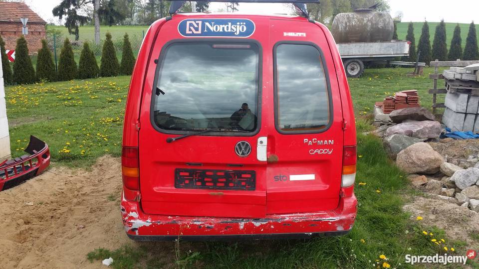 VW Caddy na części Tanio 2/3 lubuskie Łagowiec sprzedam