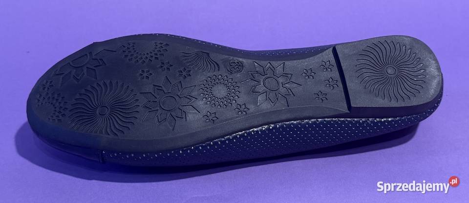 Granatowe baleriny połysk rozmiar 39 BAL9 Żyrardów