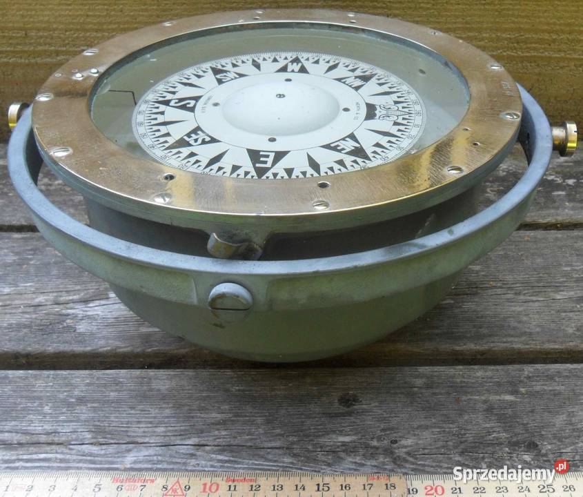 Stary oryginalny angielski kompas firmy HEAT mazowieckie Warszawa