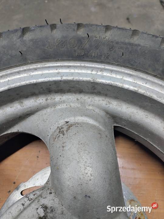 Przednie koło 35x12 12 skuter łódzkie Łubno