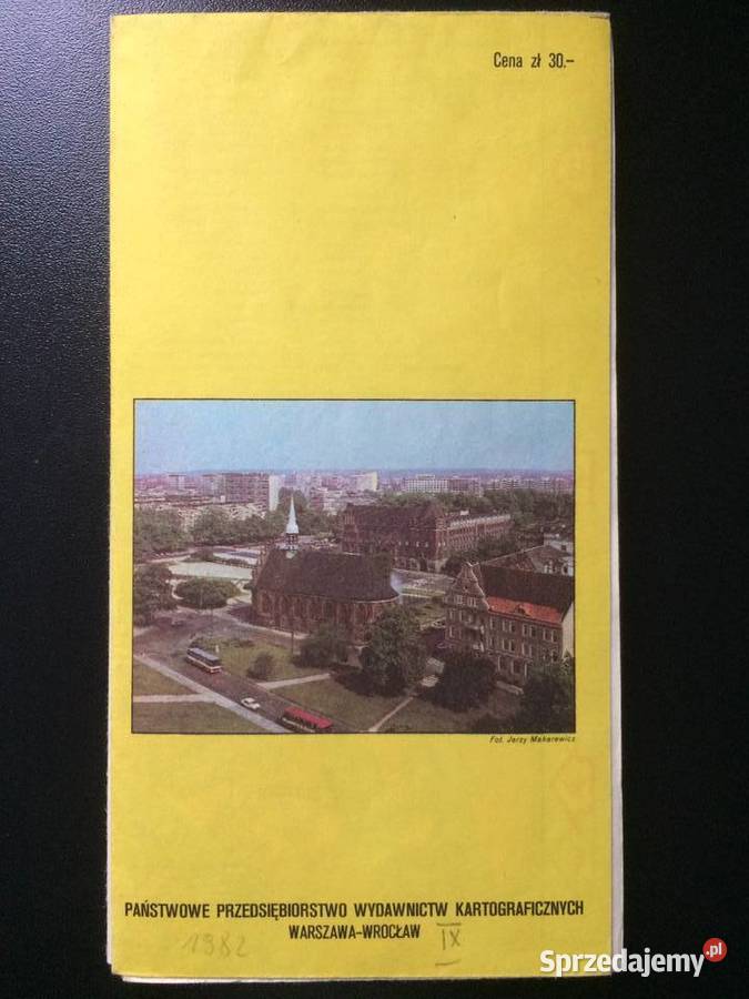 209 Sześć Planów Szczecina Antykwariat Szczecin