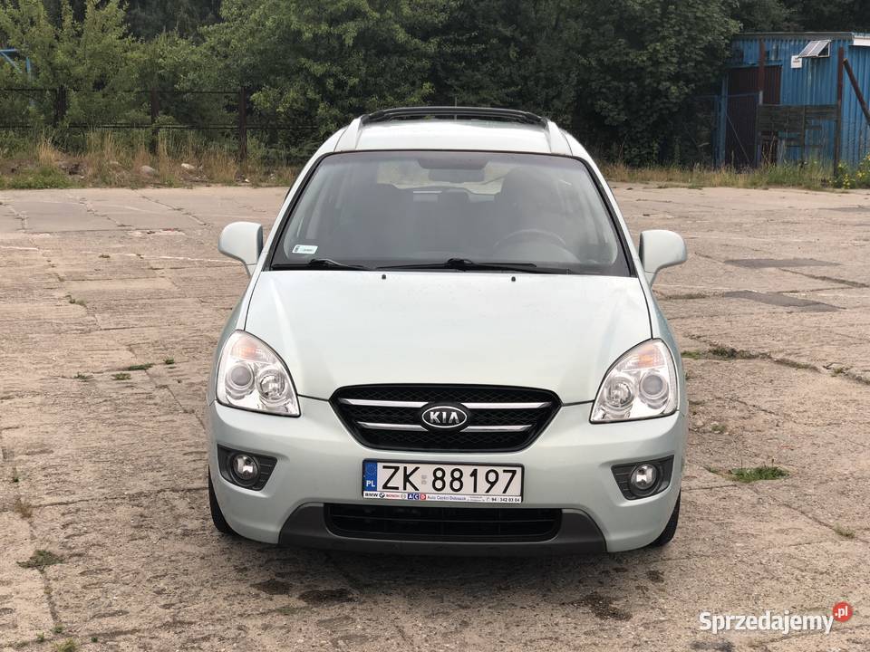 Kia Carens III rejestracja 2008 Clarion ASO Koszalin